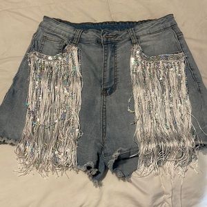 Fringe Shorts